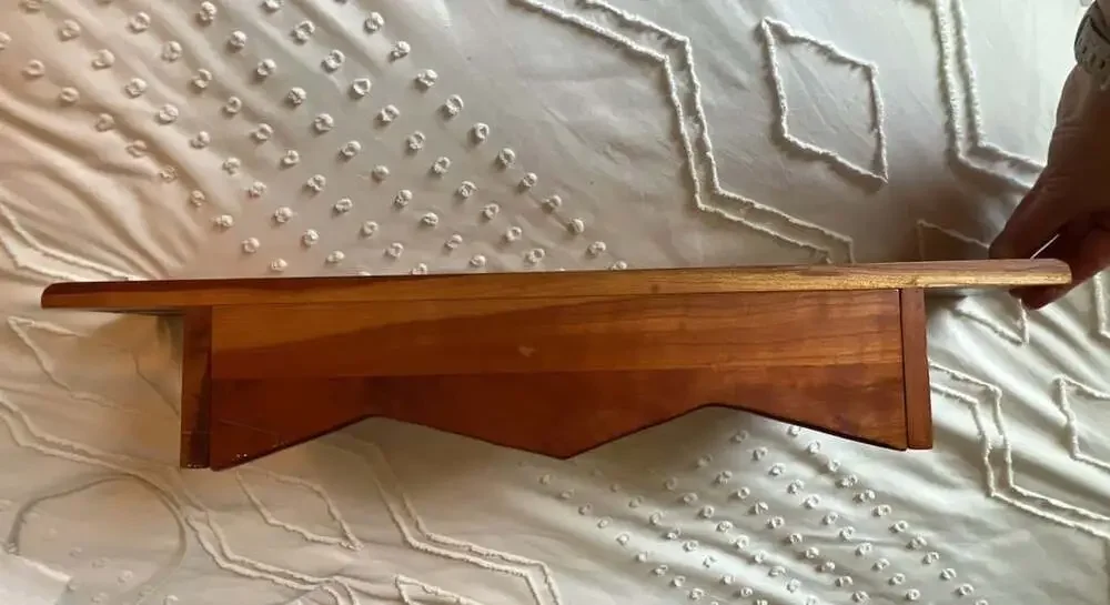 Handmade wood wall
